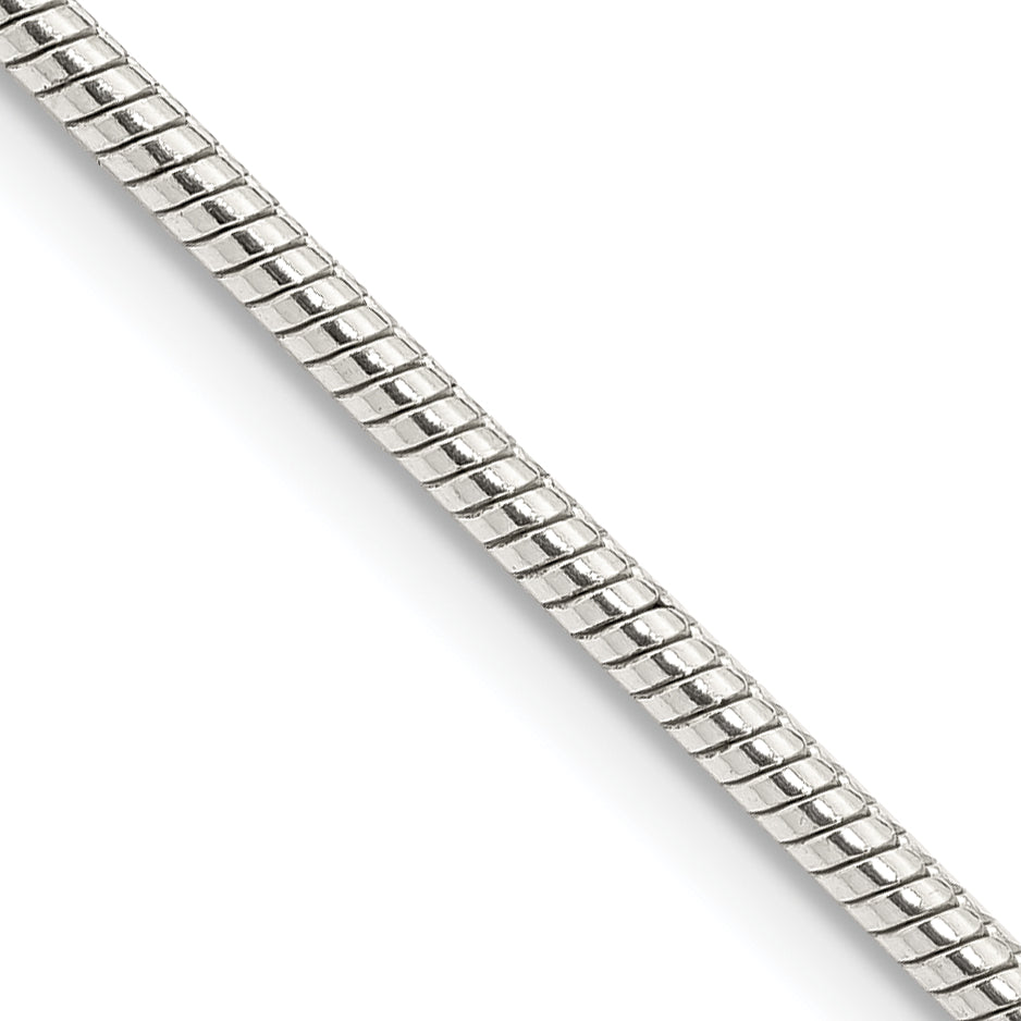 Sterling Silver 2mm Snake Chain