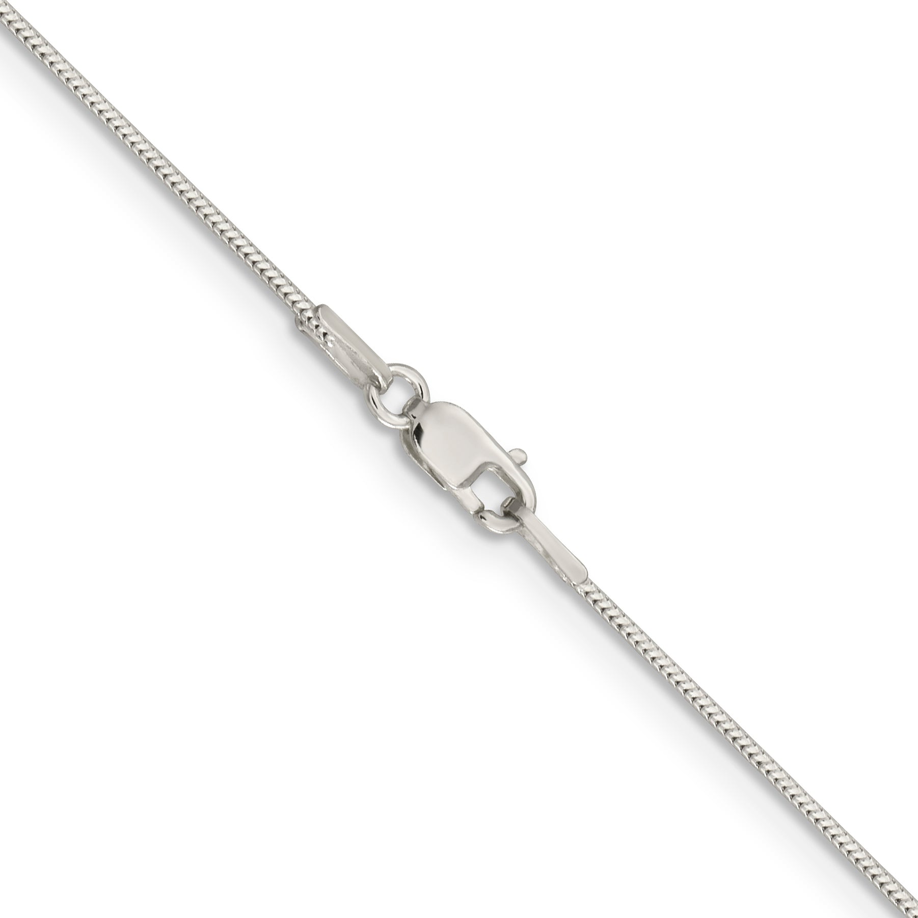 Sterling Silver 1mm Round Snake Chain