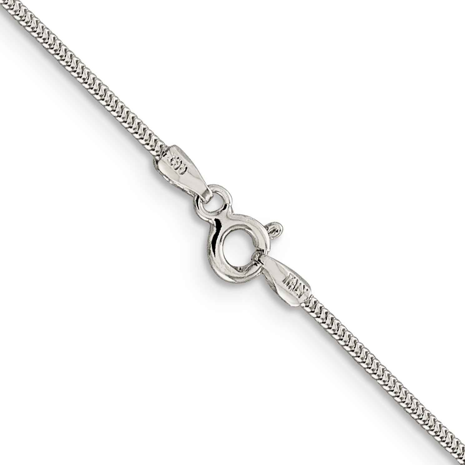 Sterling Silver 1.2mm Round Snake Chain