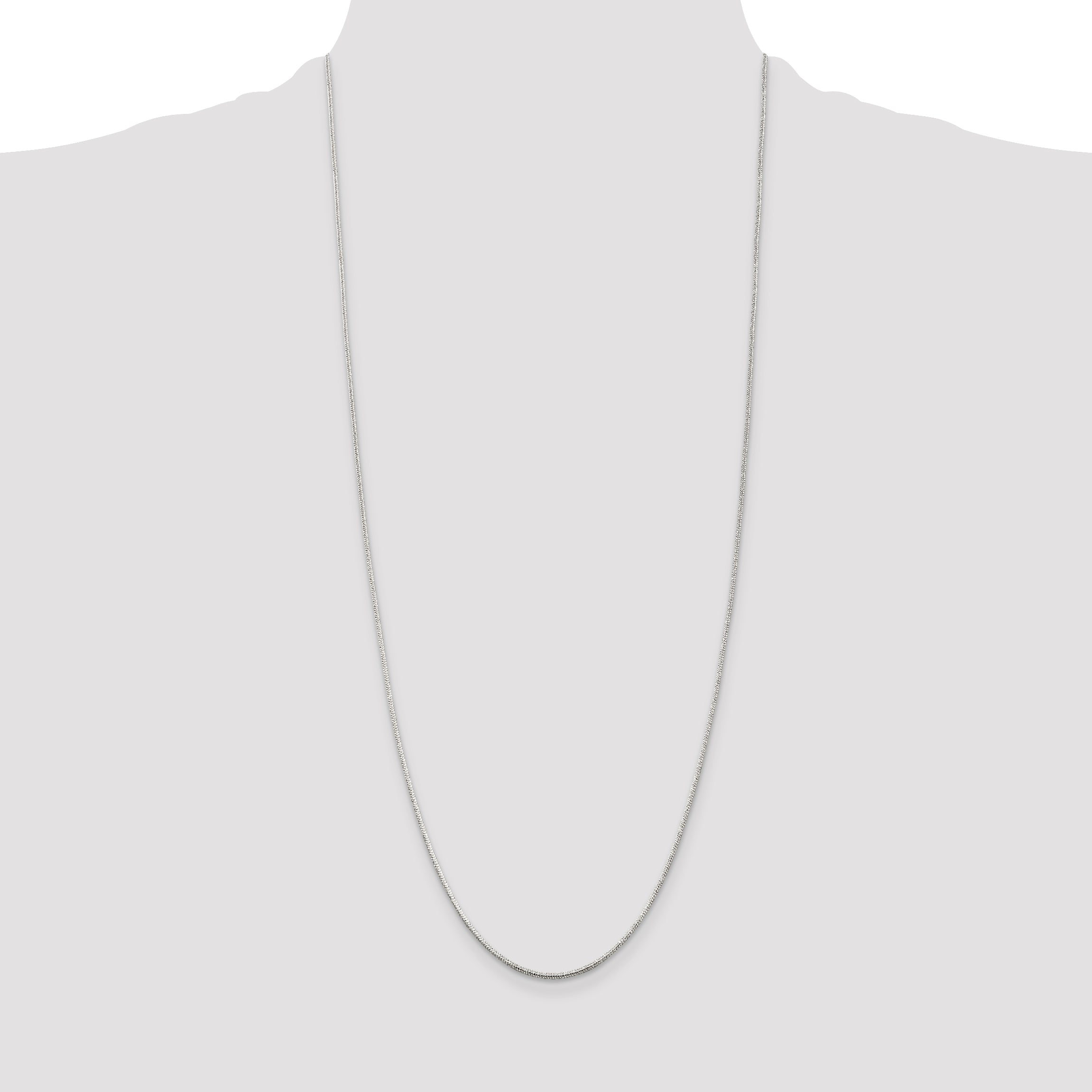 Sterling Silver 1.2mm Round Snake Chain