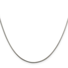 Sterling Silver 1.5mm Round Snake Chain