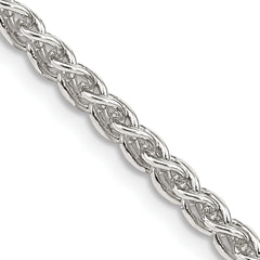 Sterling Silver 3mm Round Spiga Chain