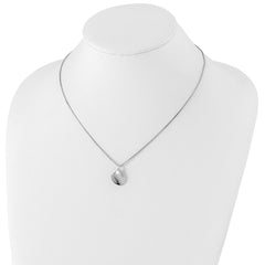 White Ice Sterling Silver Diamond Teardrop Necklace with Extender by Sophia Jewelers