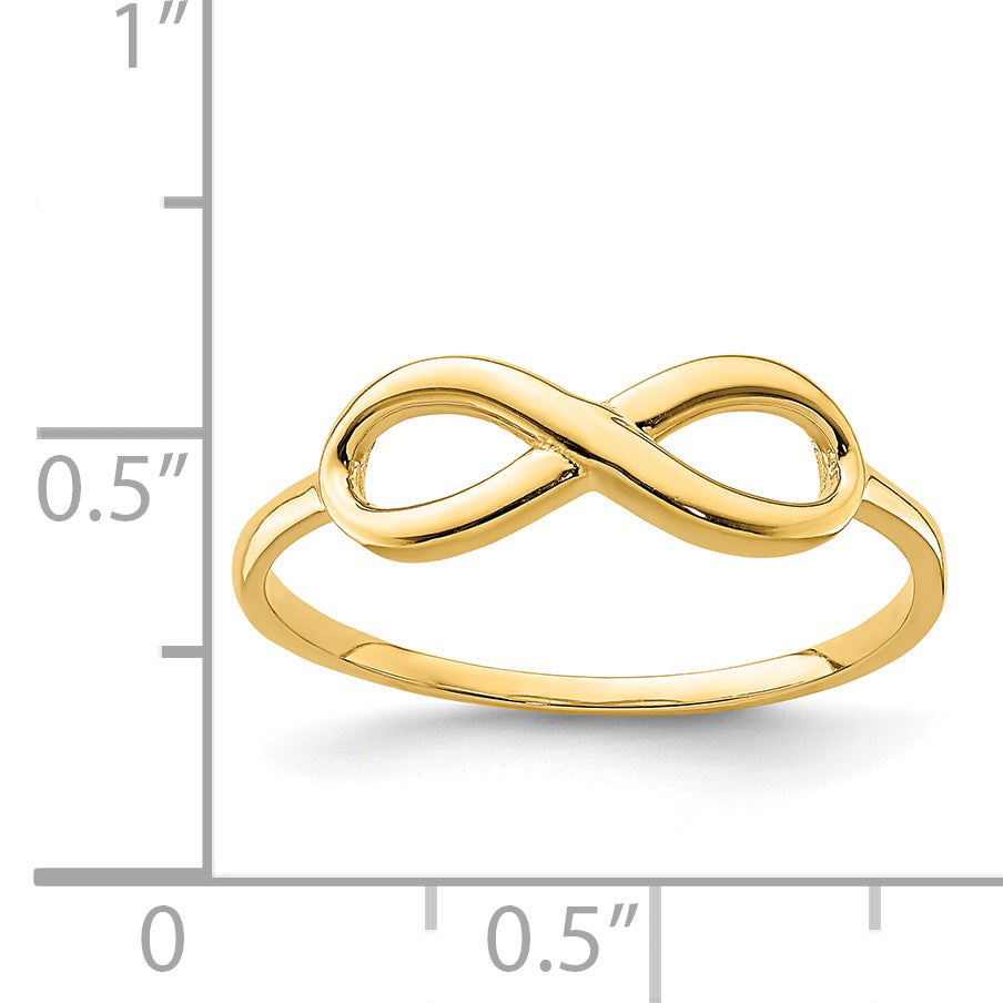 14K Infinity Ring