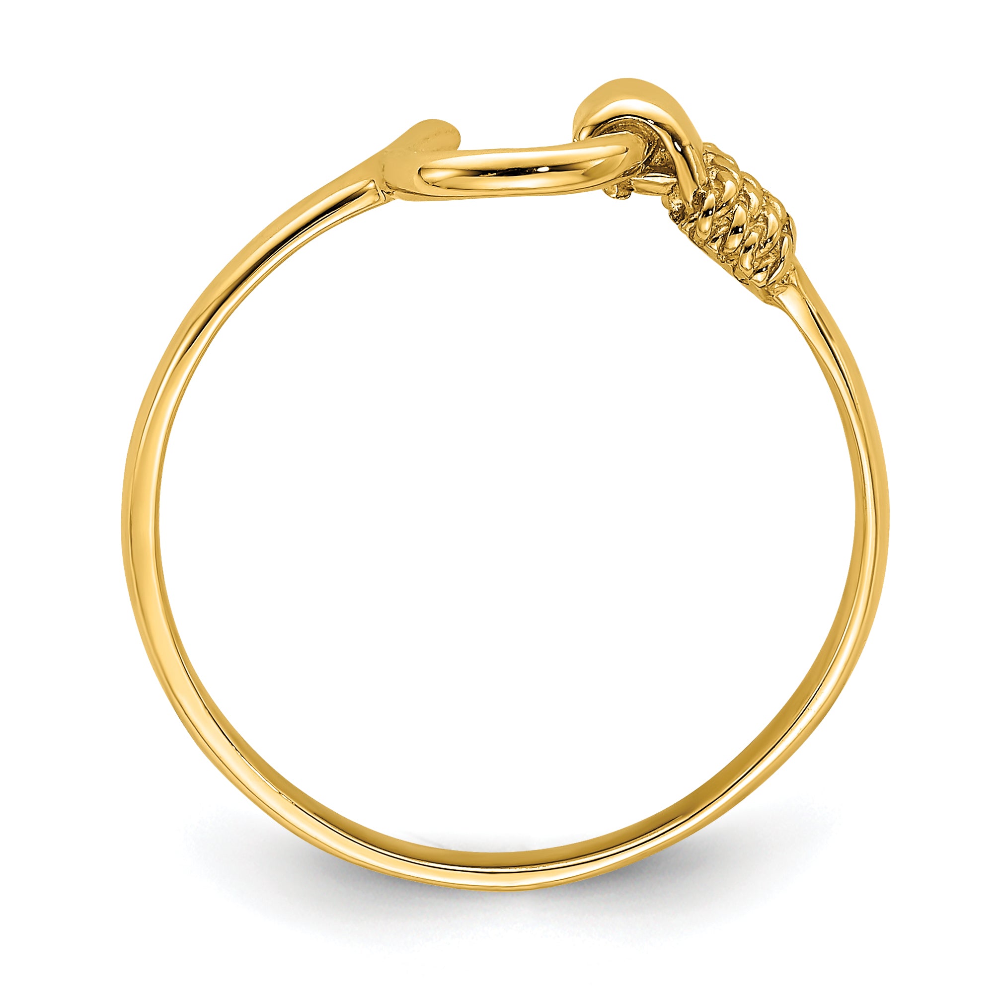 14K Horseshoe Ring