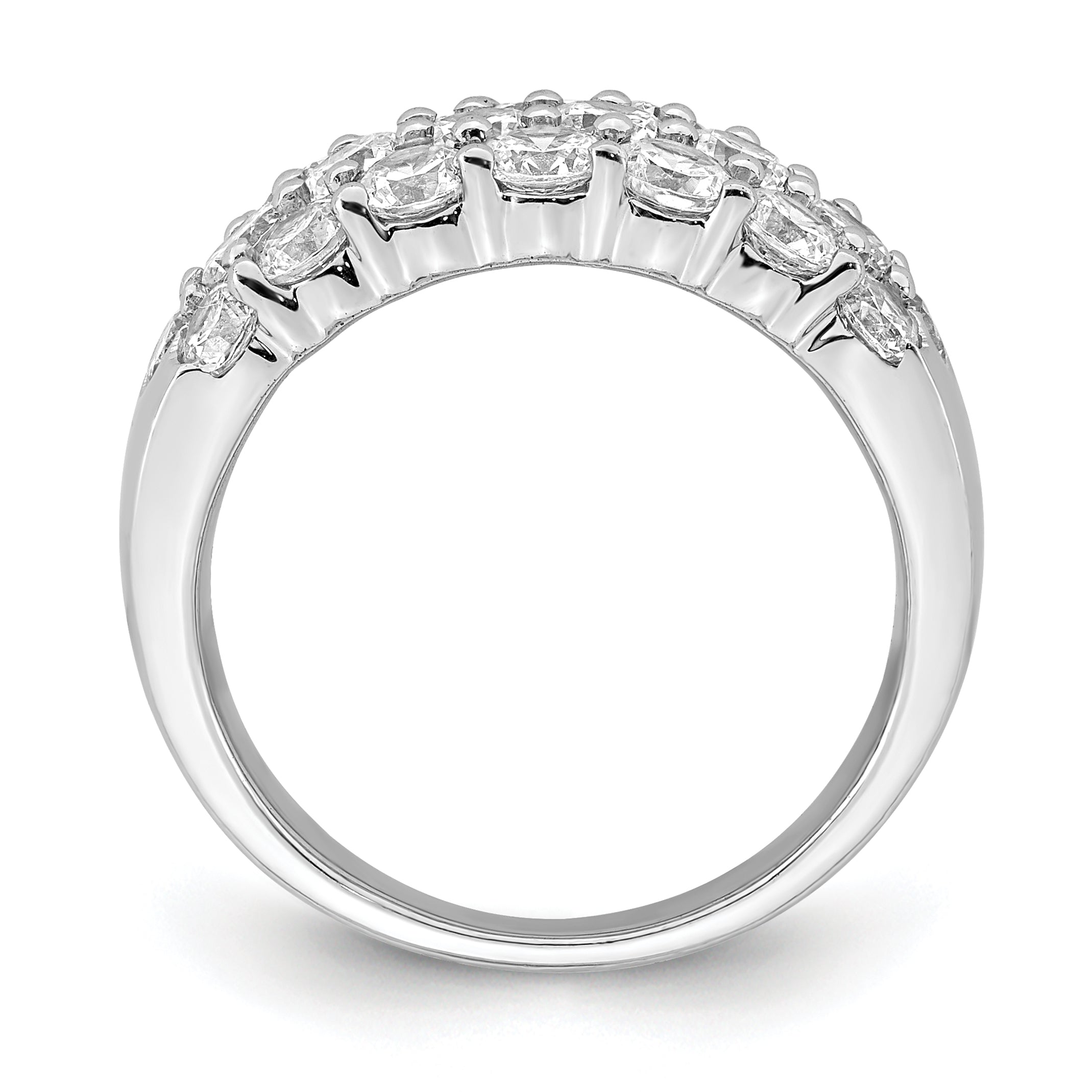 14K White Gold Lab Grown Diamond VS/SI GH, Ring