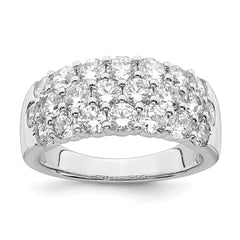 14K White Gold Lab Grown Diamond VS/SI GH, Ring