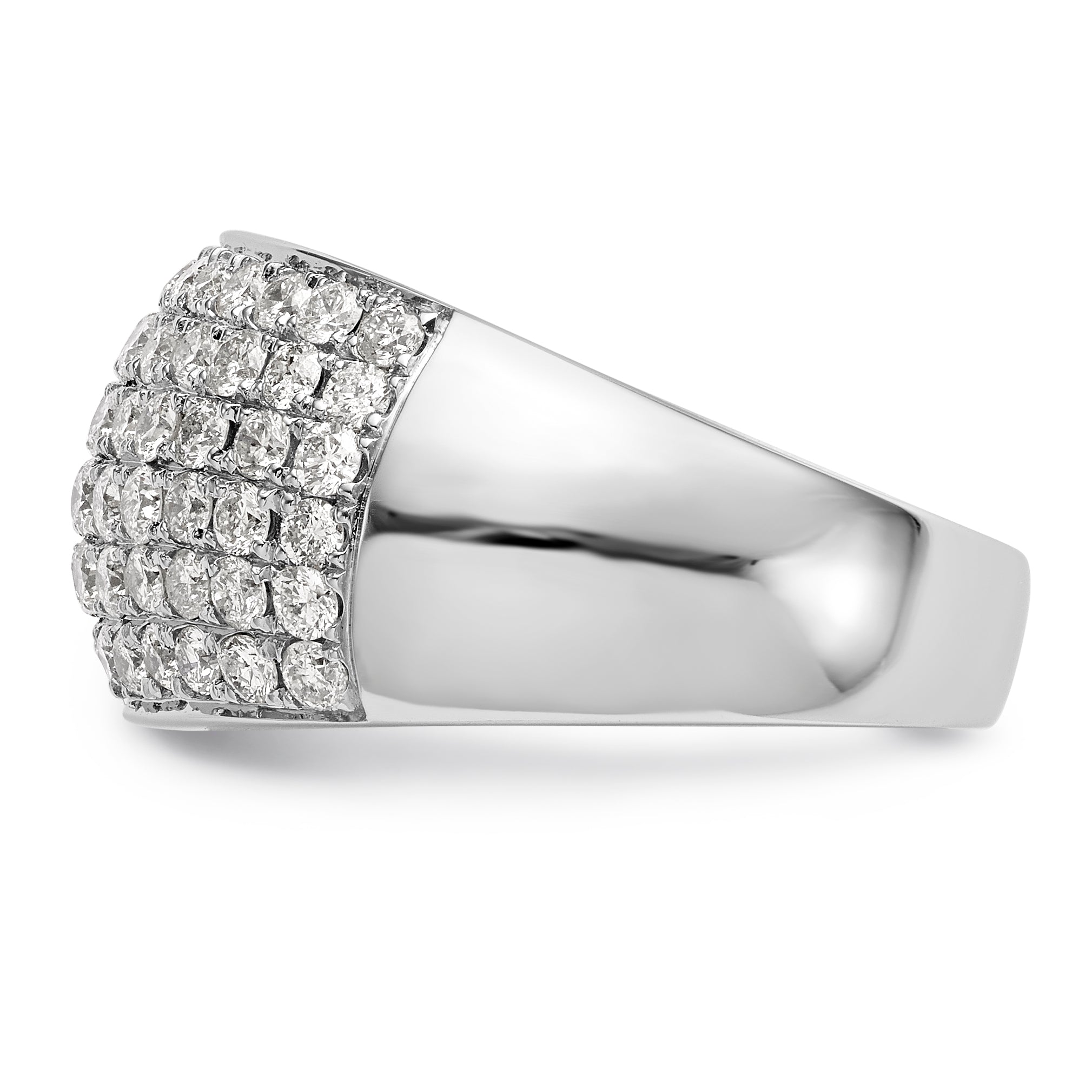 14K White Gold 2 carat Complete Diamond Ring