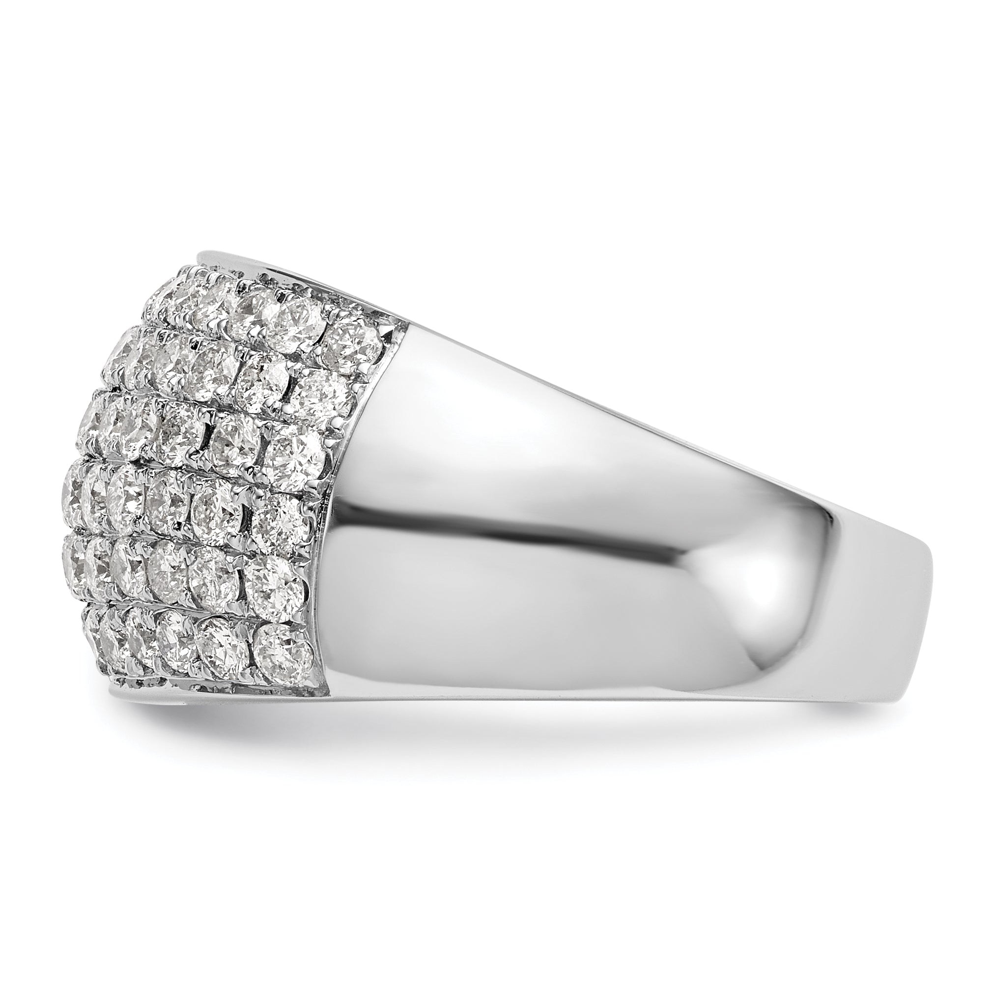 14K White Gold 2 carat Complete Diamond Ring