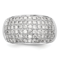 14K White Gold 2 carat Complete Diamond Ring