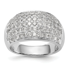 14K White Gold 2 carat Complete Diamond Ring