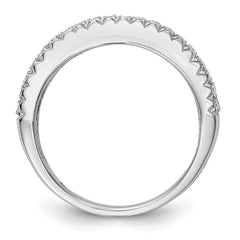 14K White Gold 1 carat Complete Diamond Band