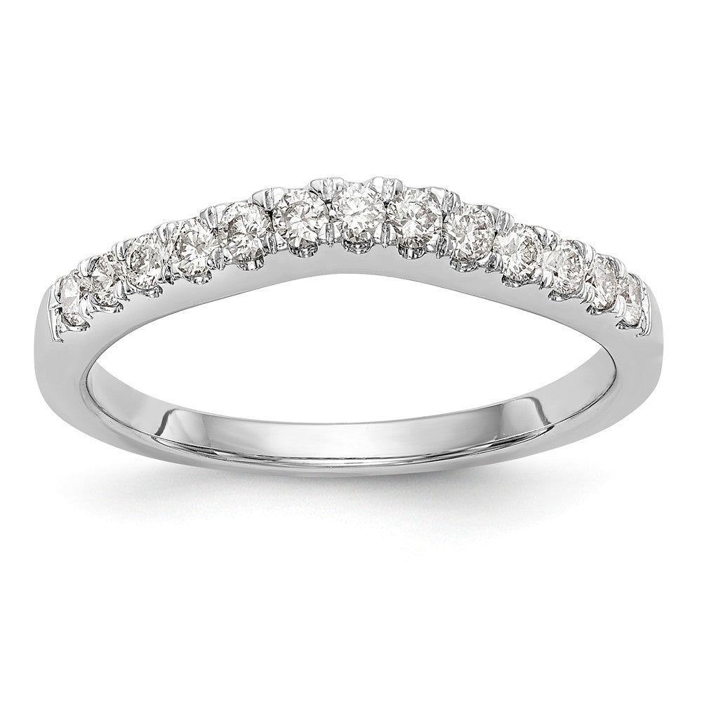 14K White Gold Set of 2 Diamond Bands