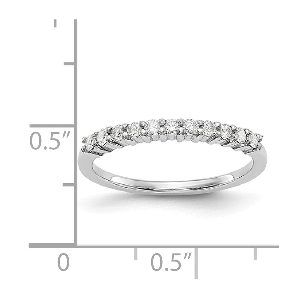 Platinum 11-Stone Diamond Band