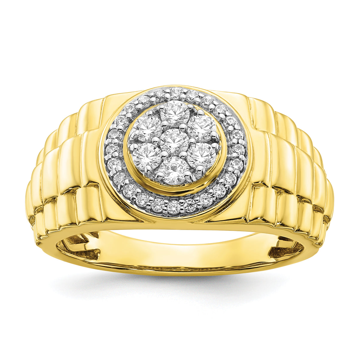 10K Lab Grown Diamond VS/SI GH, Men's Ring