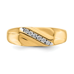 14K Lab Grown Diamond Men's Ring