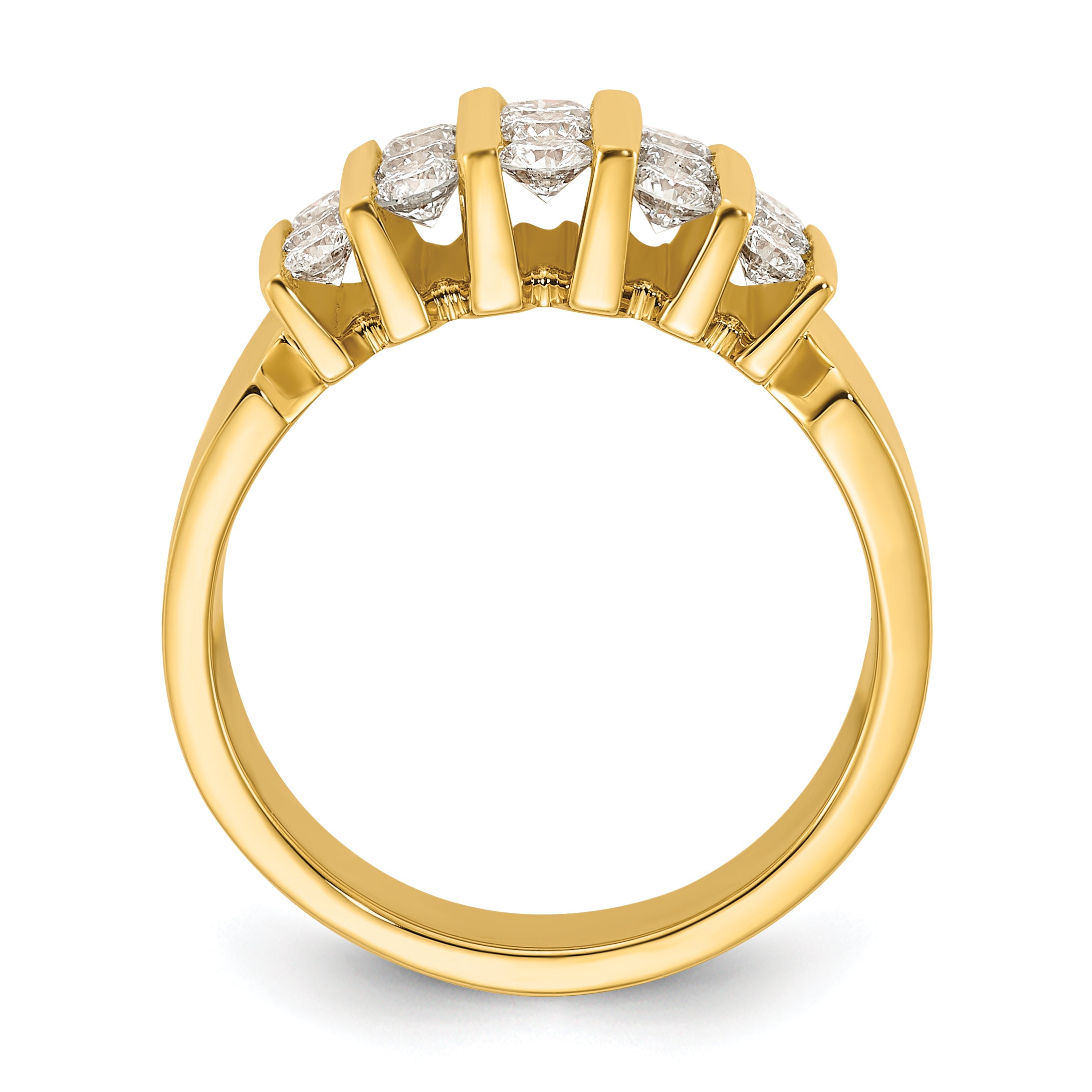 14K Lab Grown Diamond 1ctw Band