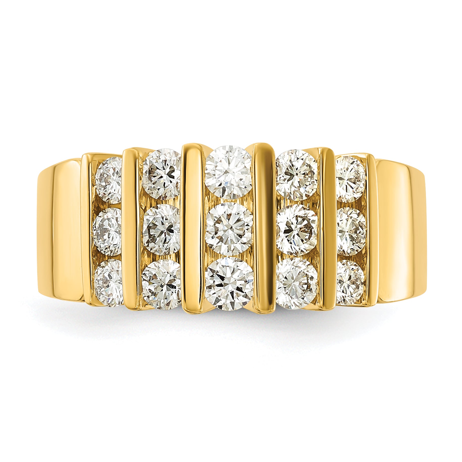 14K Lab Grown Diamond 1ctw Band