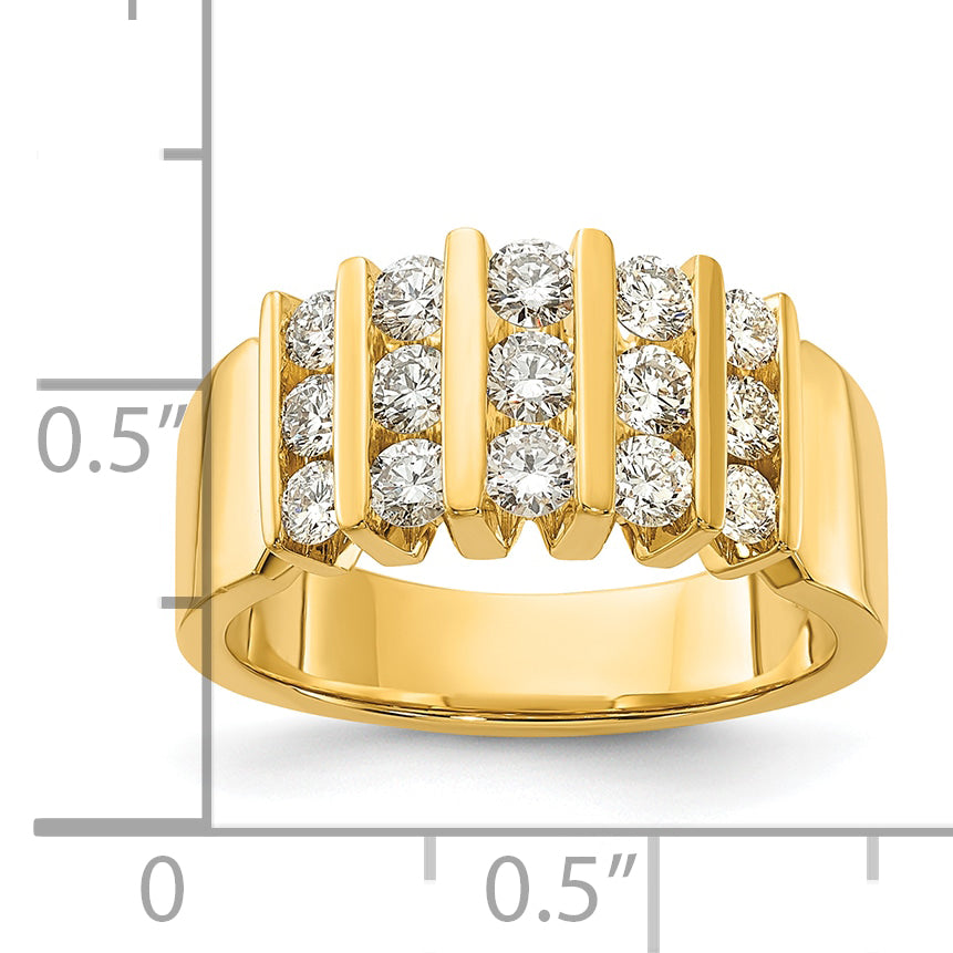 14K Lab Grown Diamond 1ctw Band