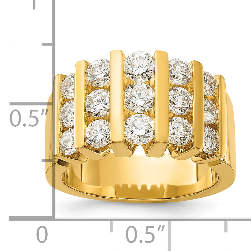 14K Lab Grown Diamond 2ctw VS/SI GH, Band