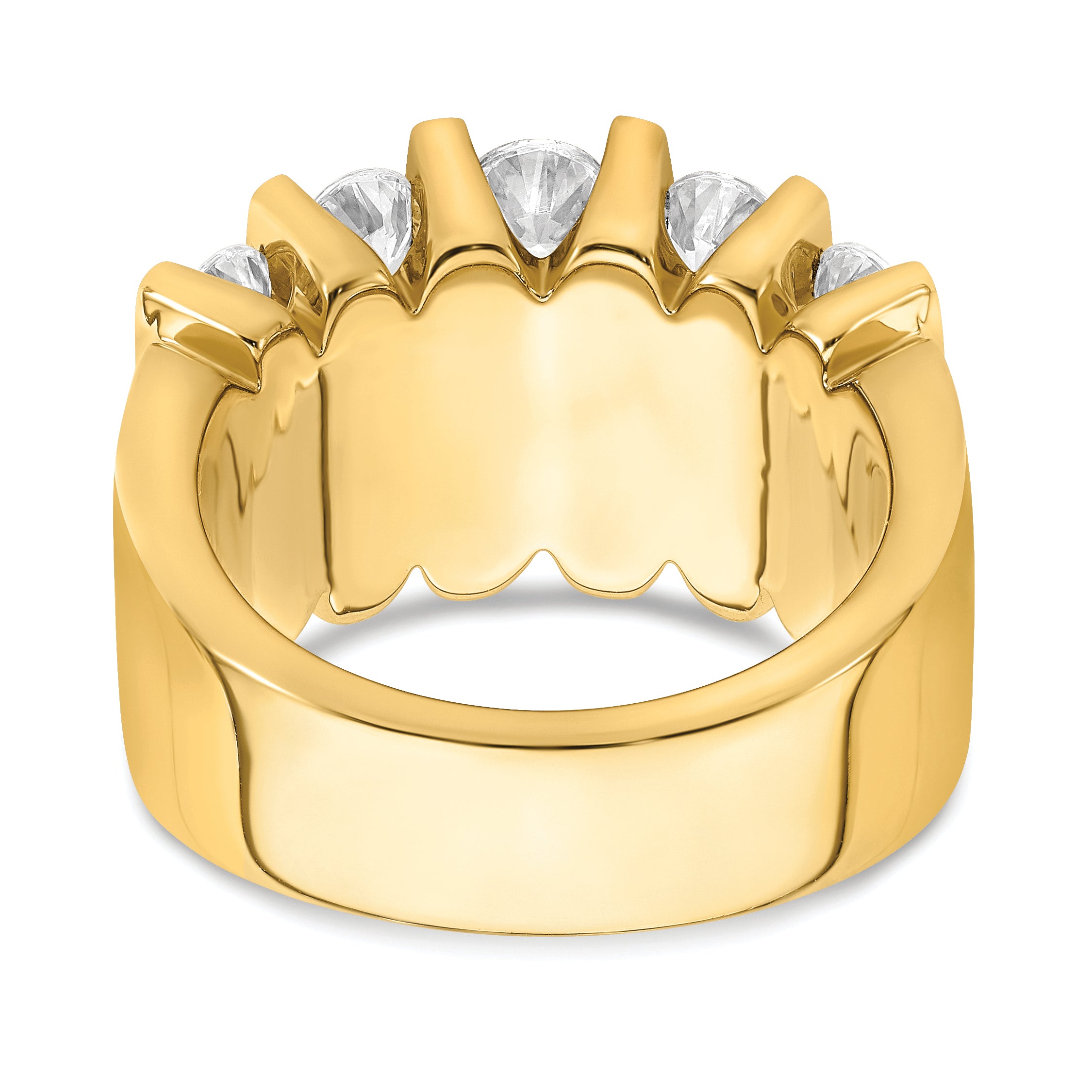 14K Lab Grown Diamond 3ctw VS/SI GH, Band