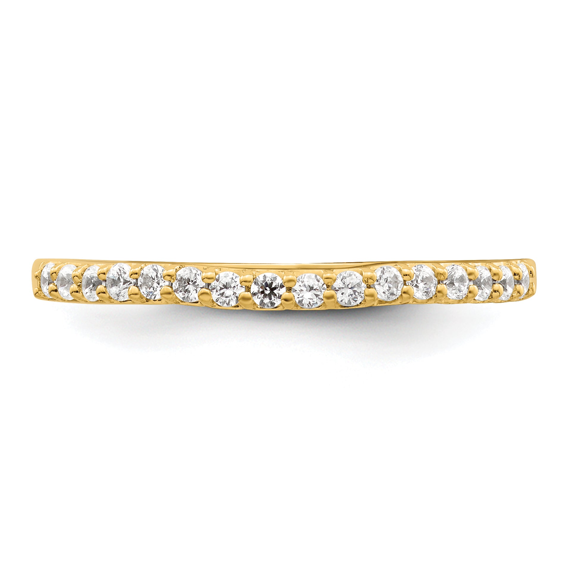 14K Lab Grown Diamond Wedding Band