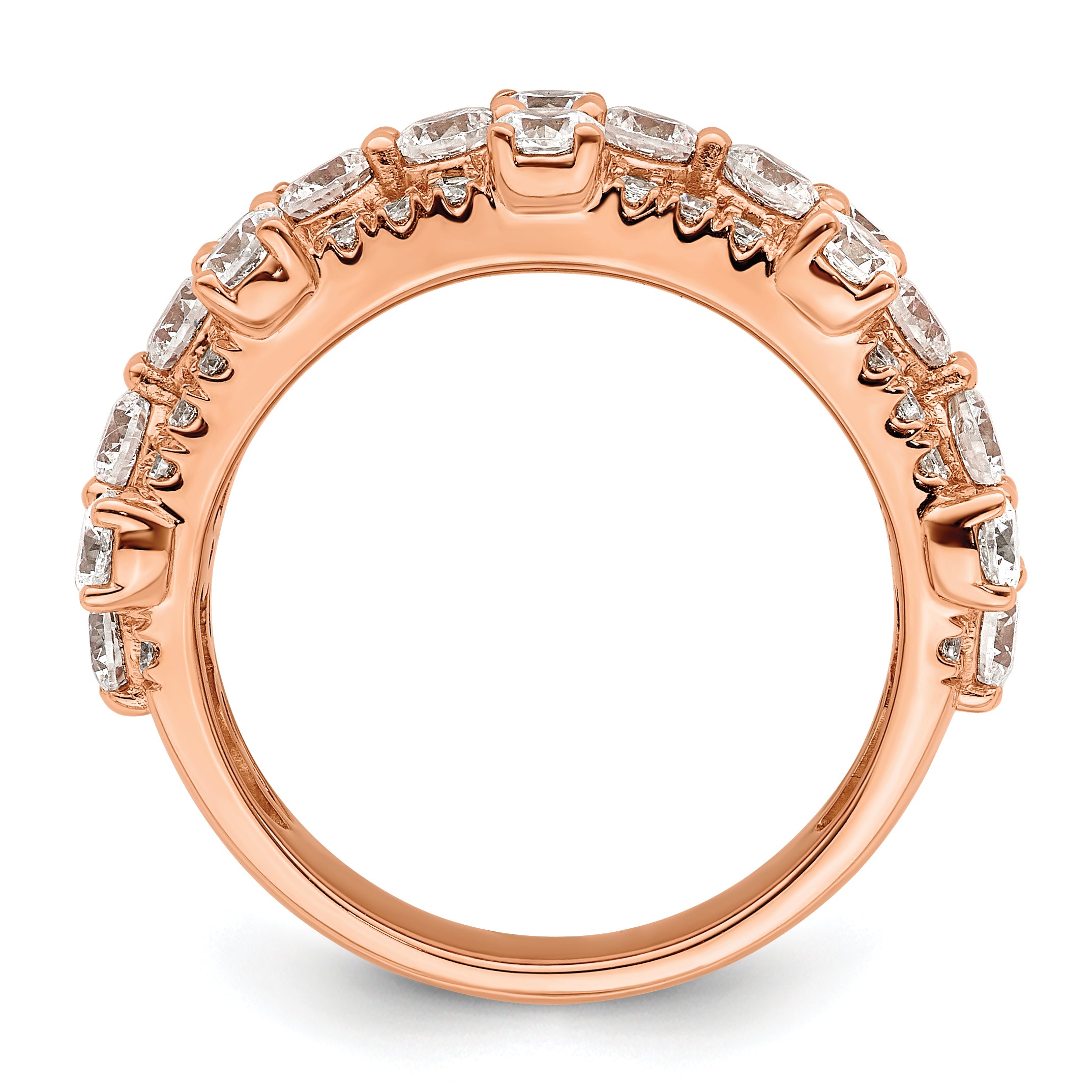 14K Rose Gold Lab Grown Diamond VS/SI GH, Ring