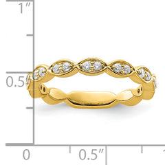 14K Lab Grown Diamond VS/SI GH, Band