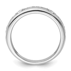 14K White Gold Lab Grown Diamond VS/SI GH, Wedding Band