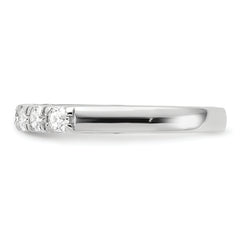 14K White Gold Lab Grown Diamond 7-Stone Band