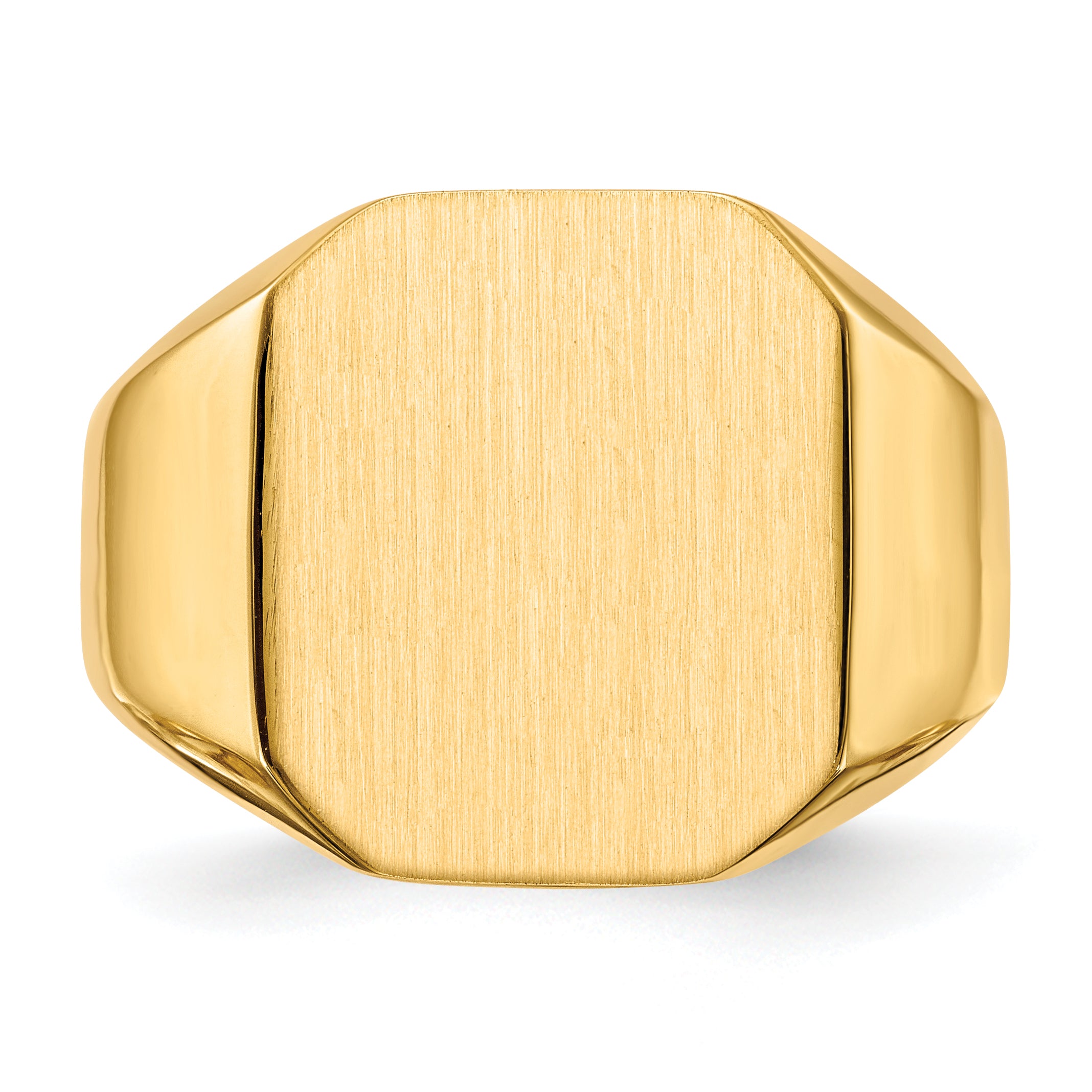 10k Yellow Men's Signet Ring