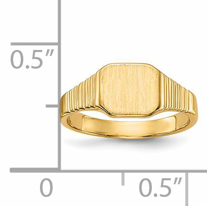 14k Signet Ring