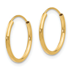 14k Madi K Endless Hoop Earrings