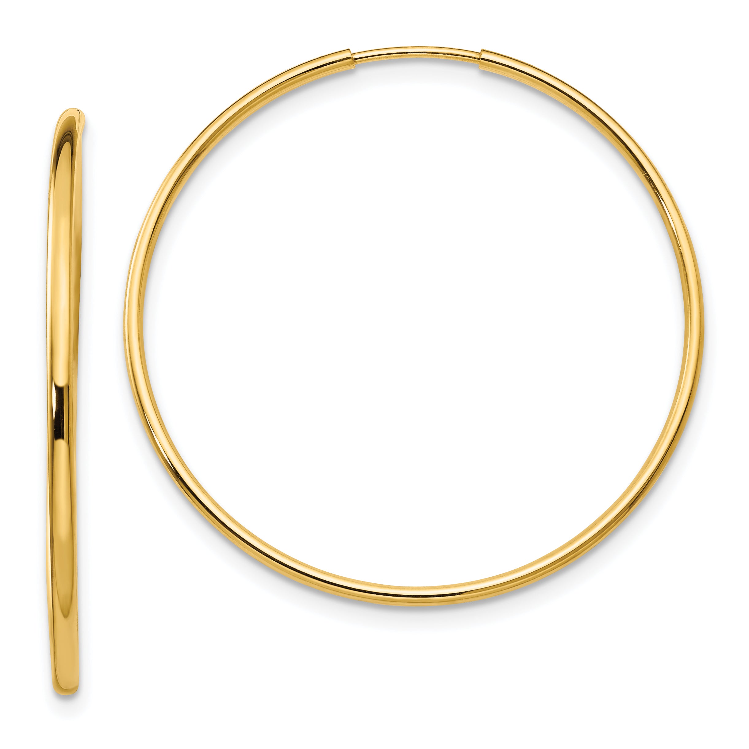 14k Madi K Endless Hoop Earrings