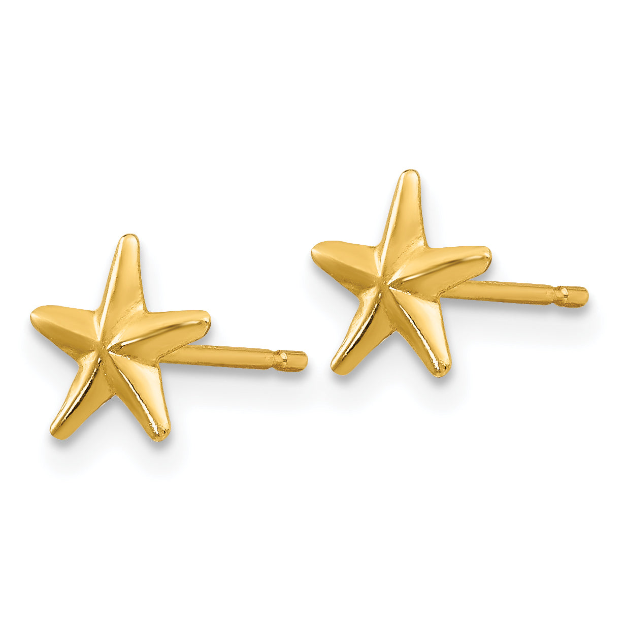 14k Madi K Star Post Earrings