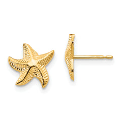 14k Madi K Starfish Post Earrings