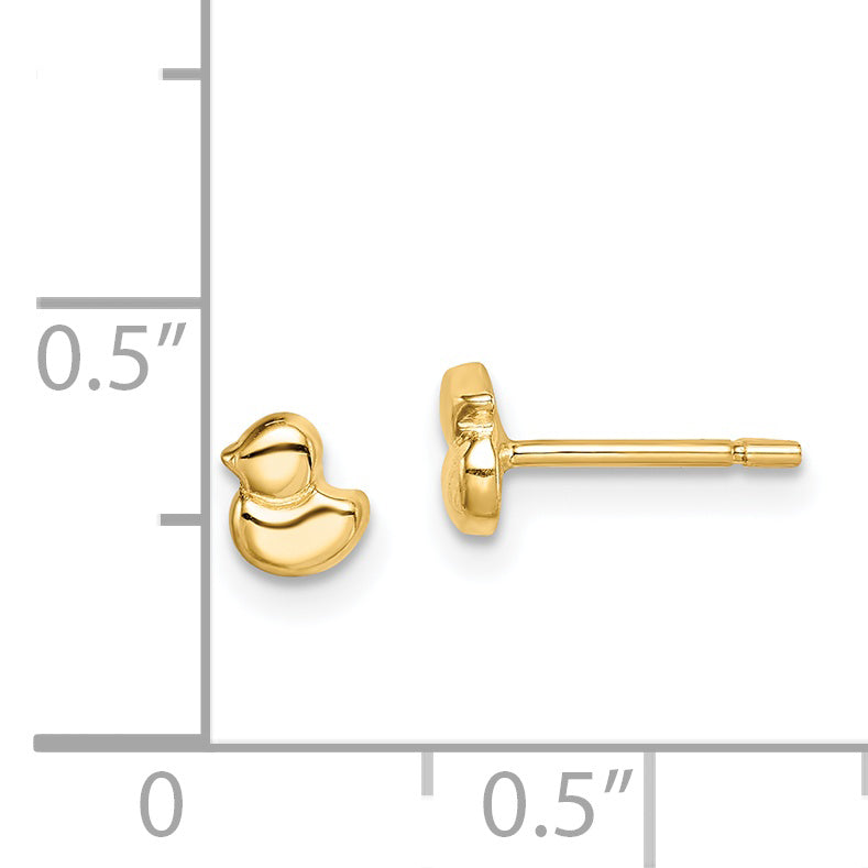 14k Madi K Duck Post Earrings