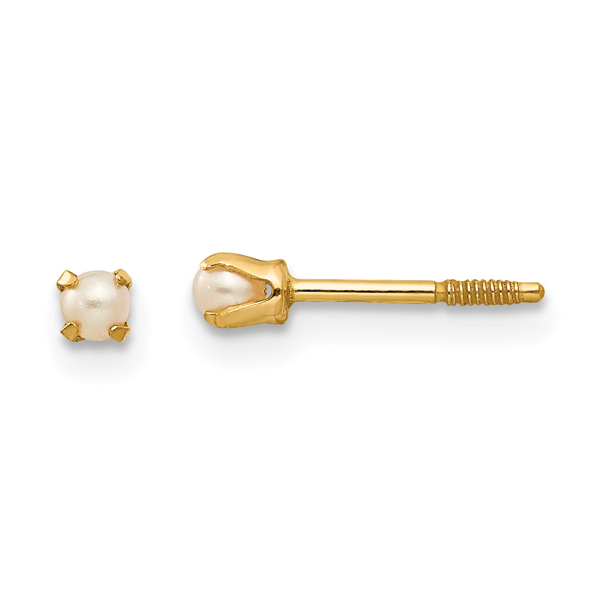 14k Madi K Baby FW Cultured Pearl Earrings