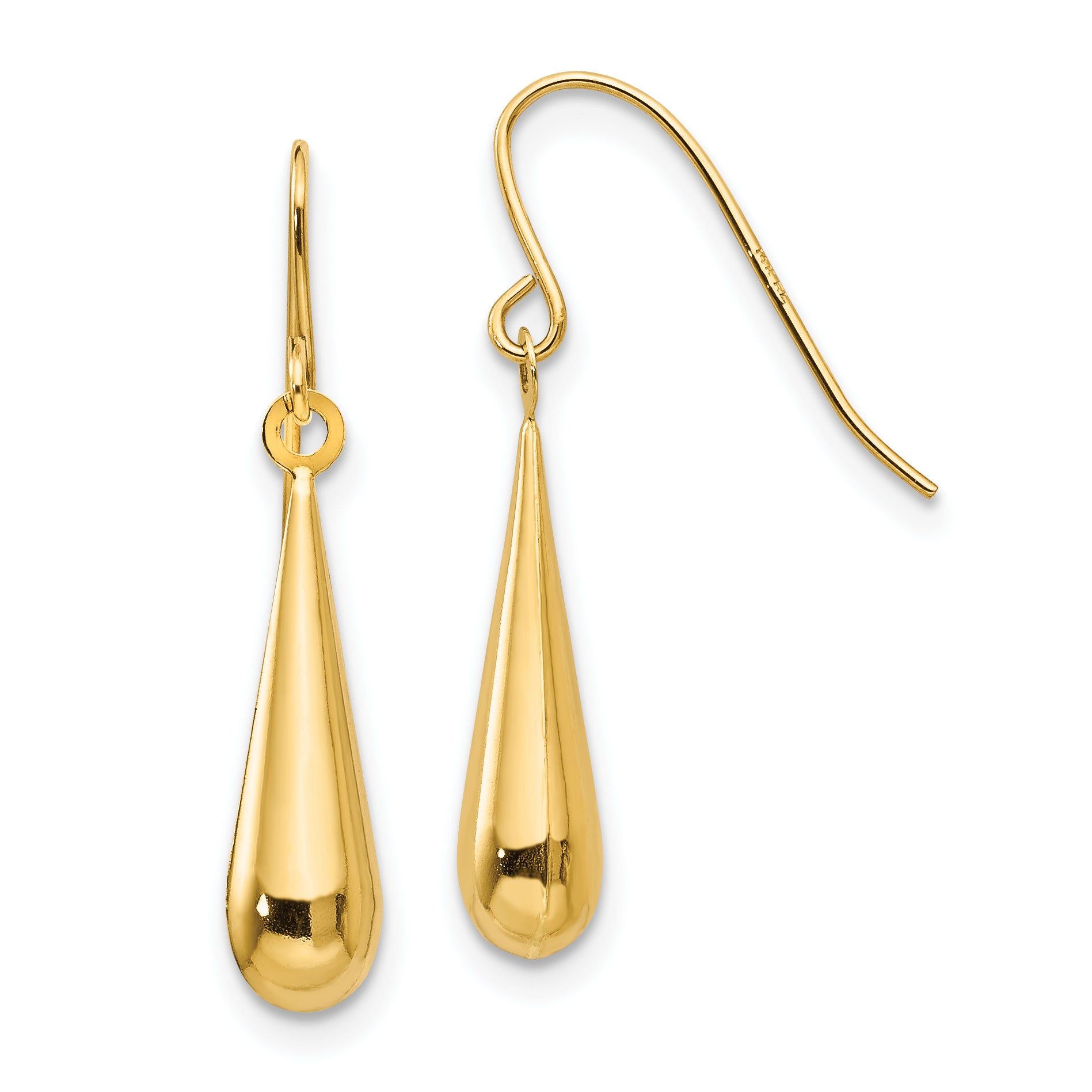 14k Madi K Teardrop Dangle Earrings