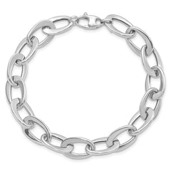 14kw Polished Fancy Link Bracelet