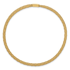 14K Stretch Mesh Bracelet