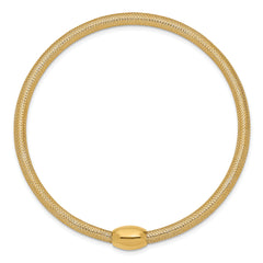 14K Stretch Mesh Bracelet