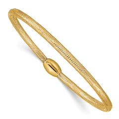 14K Stretch Mesh Bracelet