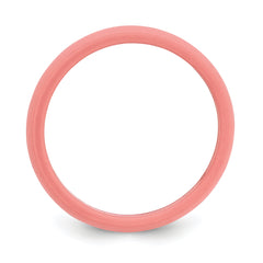 Silicone Coral 5.7mm Domed Band Size 5