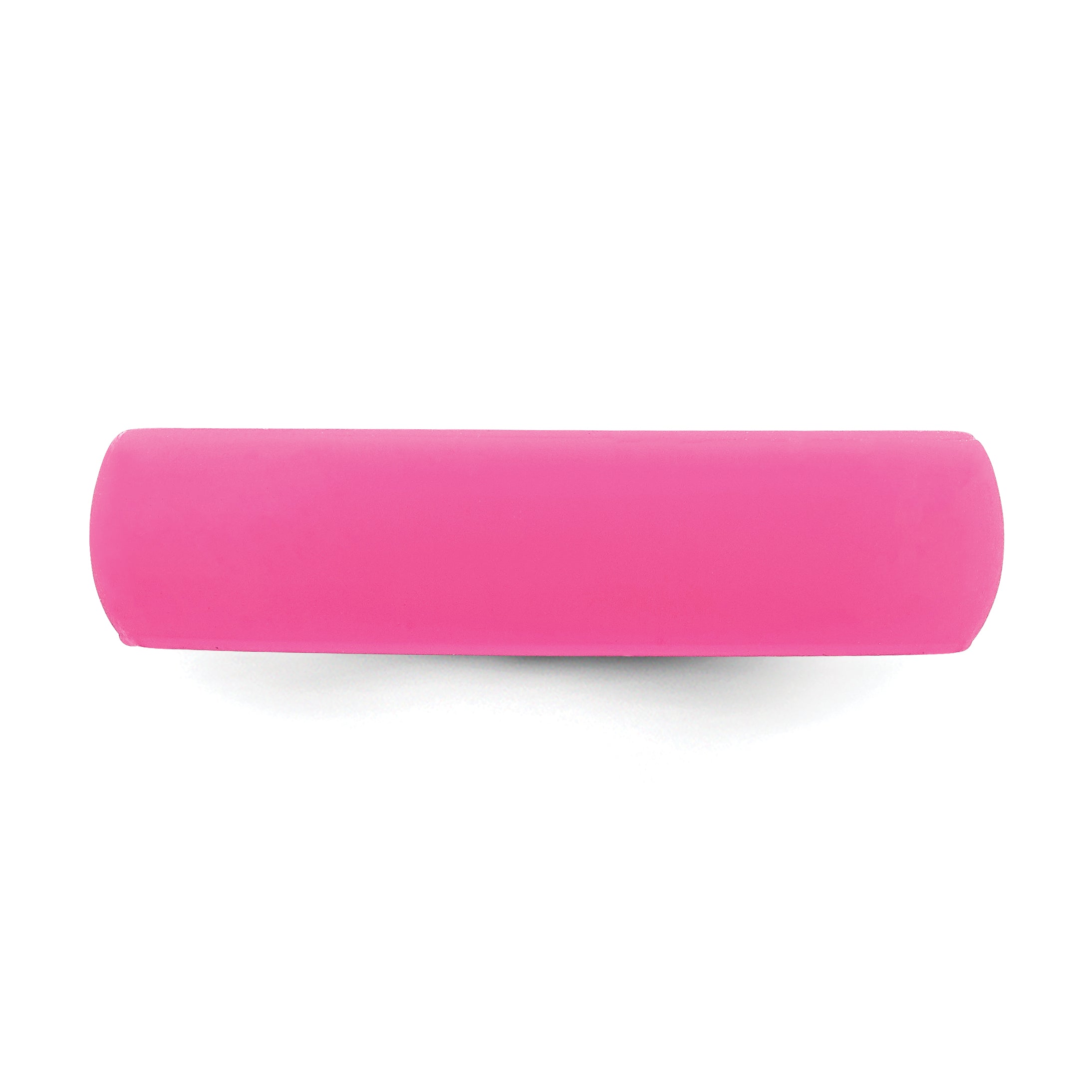 Silicone Hot Pink 5.7mm Domed Band Size 5