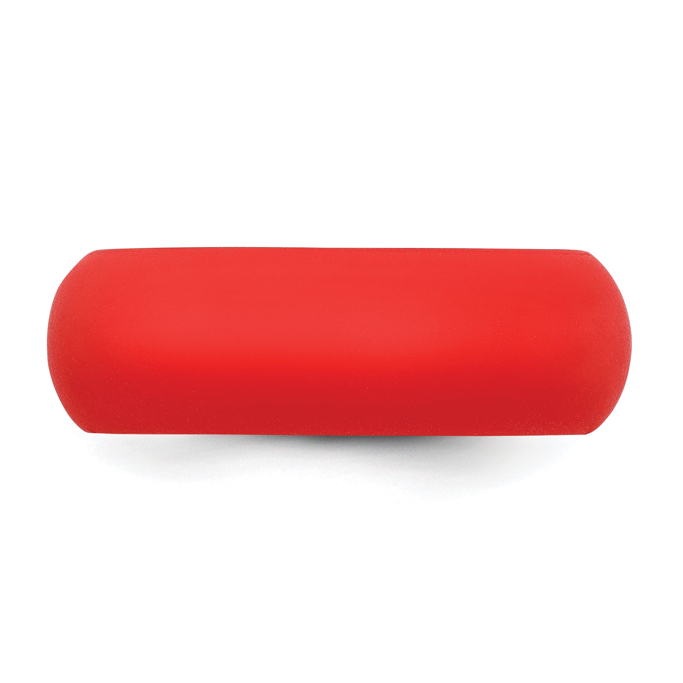 Silicone Red 8mm Domed Band Size 6