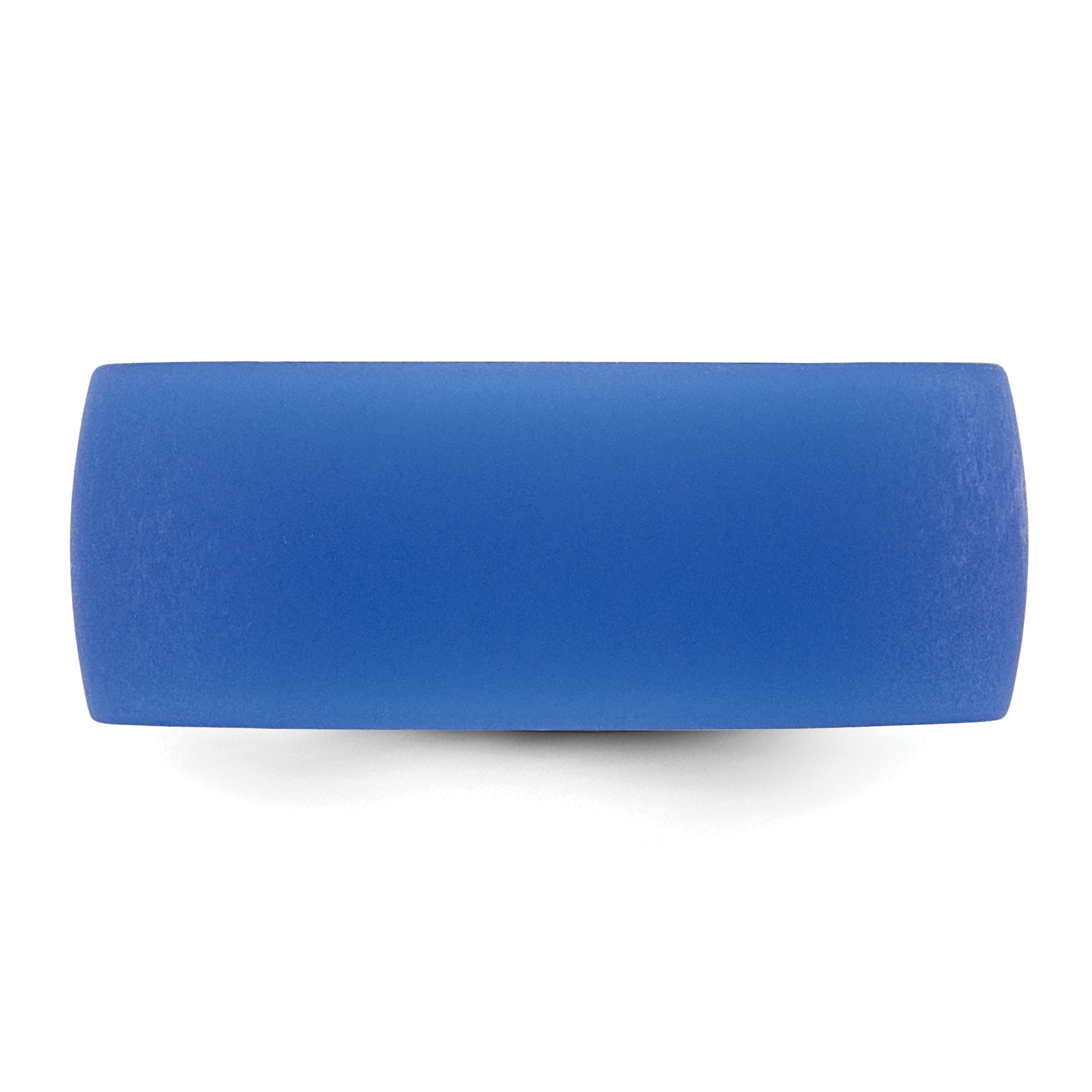 Silicone Blue 8.70mm Flat Edge Band