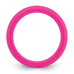 Silicone Fuchsia 3mm Round Band