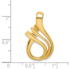 14K Fits up to 5mm Omega, 6mm Reversible, Omega Slide