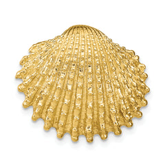 14k Scallop Shell Slide